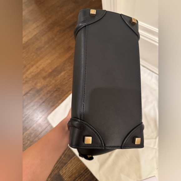 Celine Calfskin Phantom Luggage Tote Black- Medium size - Picture 6 of 7